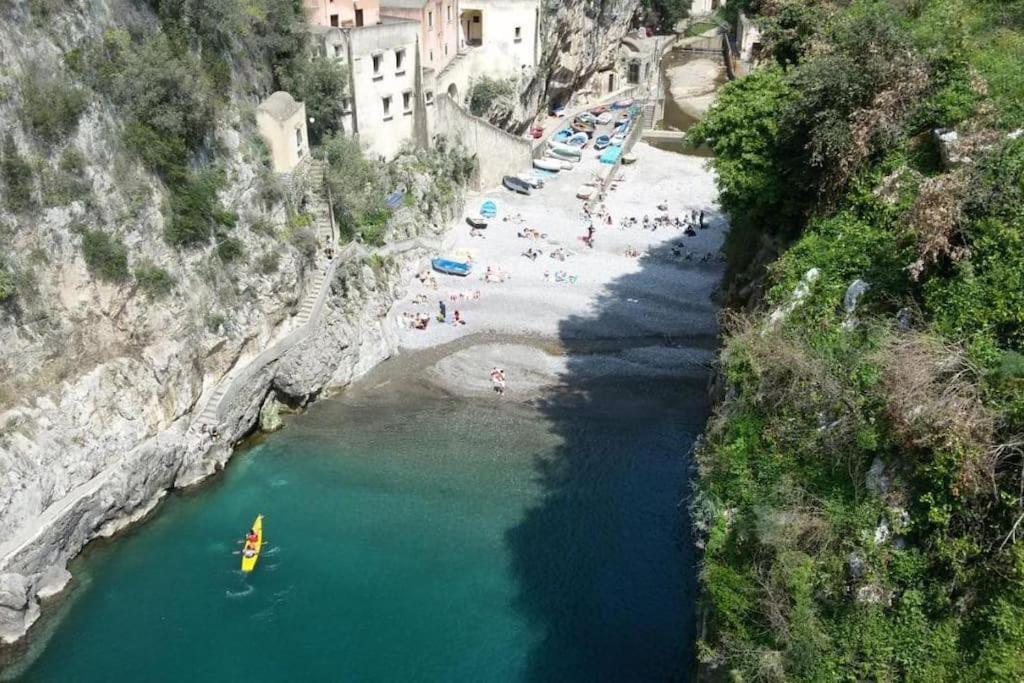 Amalfi Rooms Duoglio Beach -Amazing Seaview Ngoại thất bức ảnh